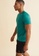 H&M green Sports Top Muscle Fit 7B1C5AAC3AD0B7GS_3