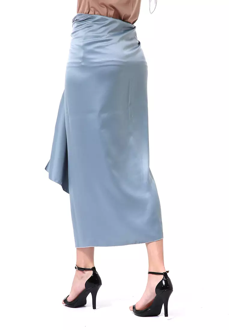 Cornelia Rok Lilit Polos Velvet Satin The Latest Today High Quality Premium - Abu