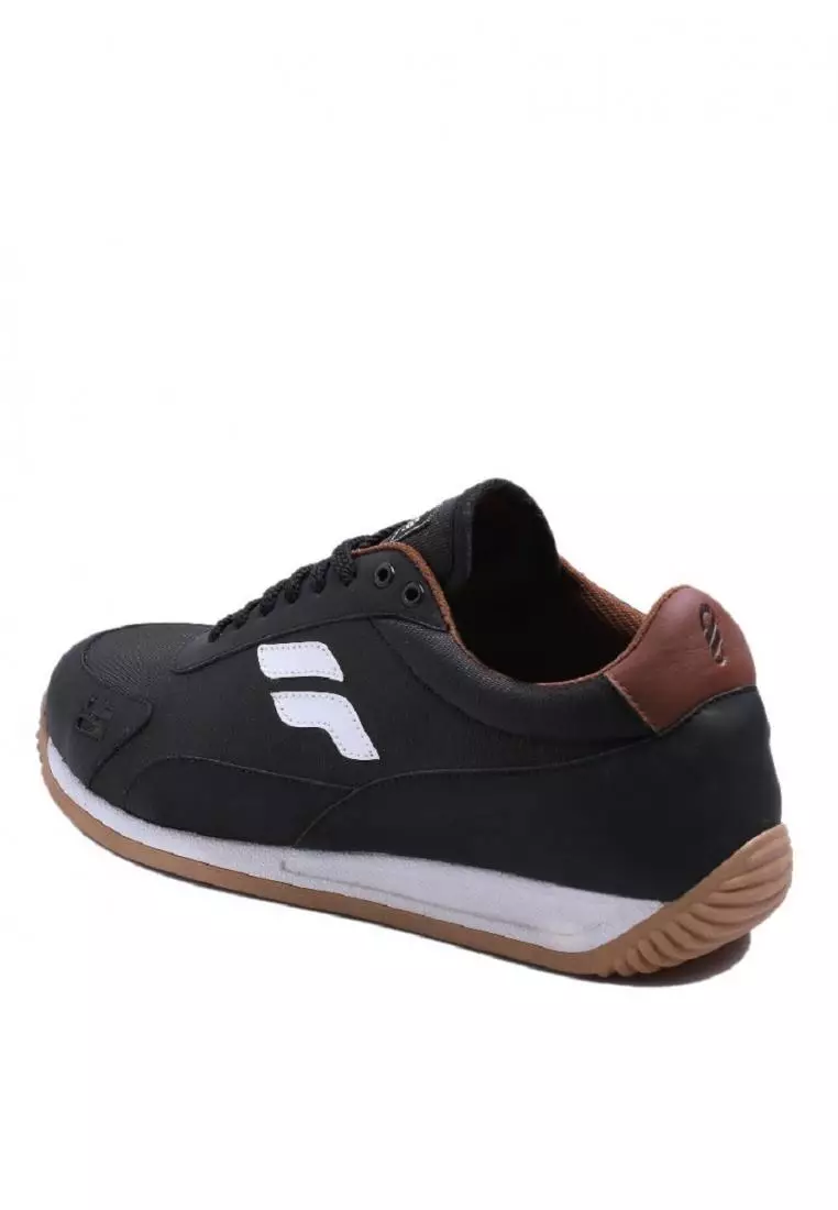 Footstep Footwear Fusion V2 Black Men Sneaker Shoes