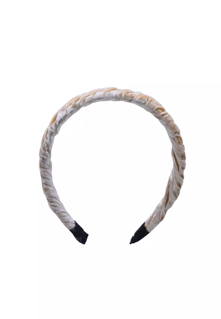 Ruched Velvet Alice Band