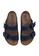 Birkenstock blue Arizona Birko-Flor Soft Footbed Sandals BI090SH95JPKMY_4