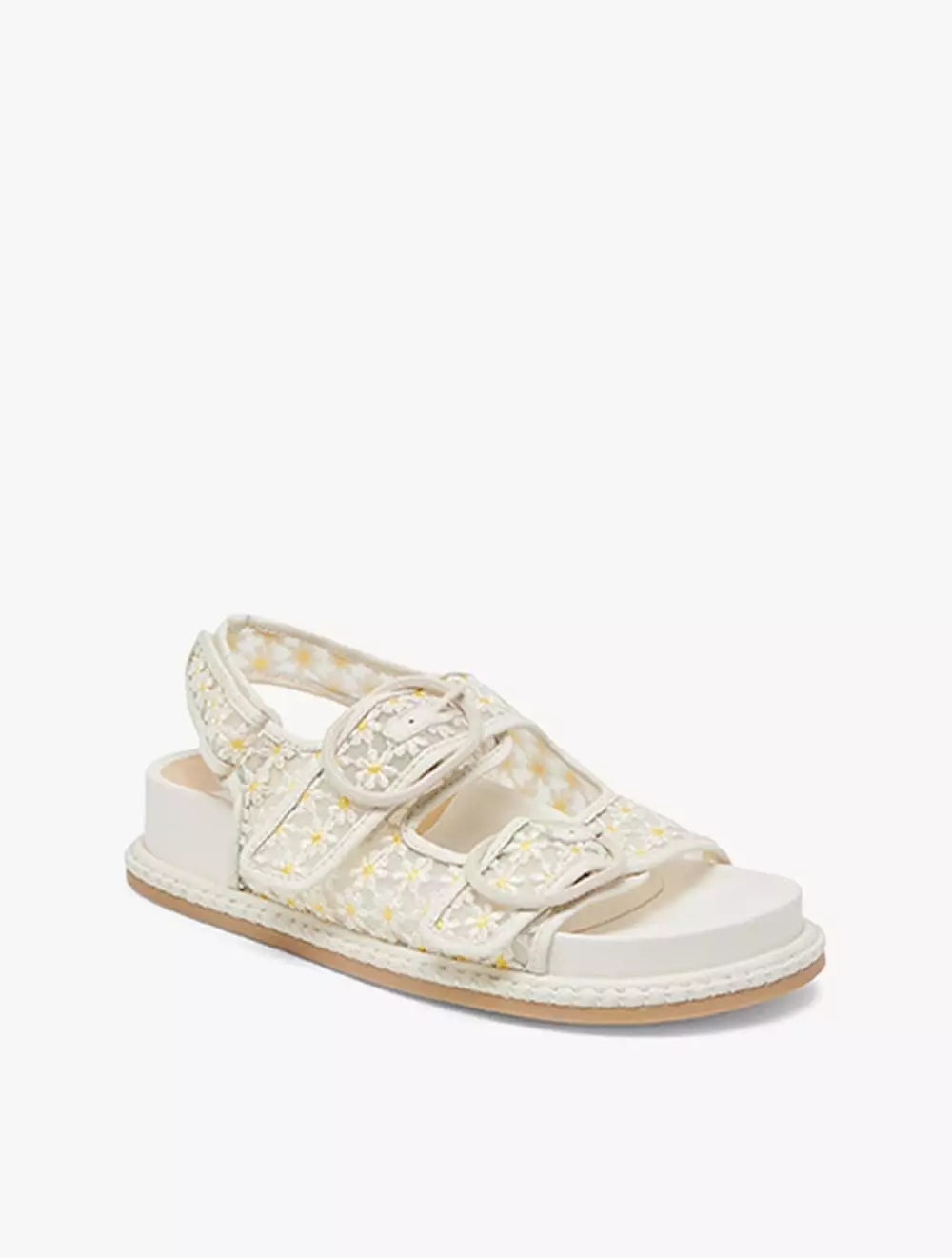 Dolce Vita STUART FLORAL Women's Sandals - White