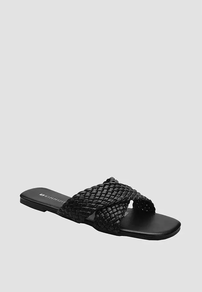 Buy Kimmijim Criss Cross Flat Sandals 2023 Online | ZALORA Philippines
