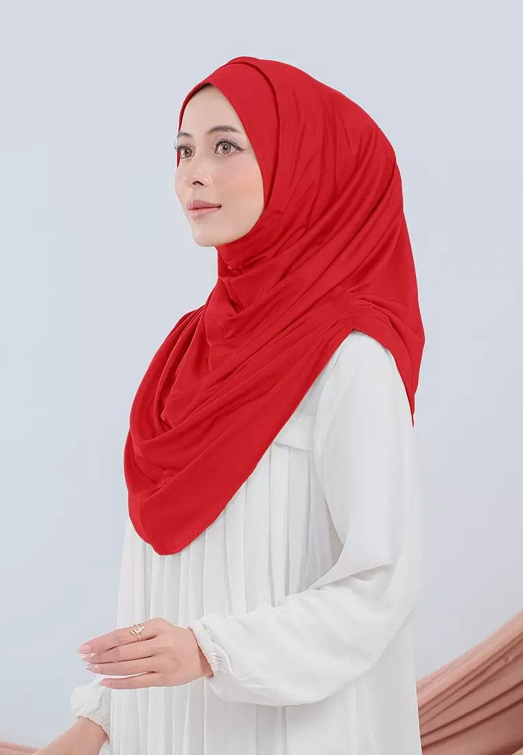 HIJAB INSTAN VALEEQA - RED