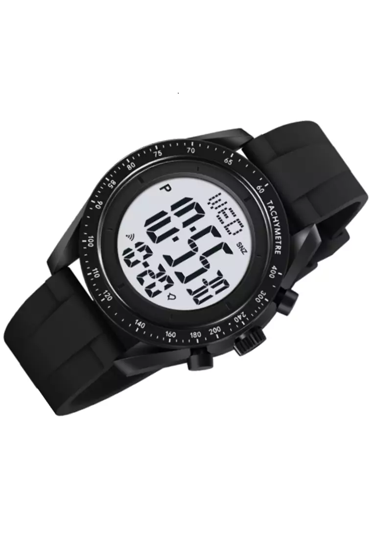 Jam Tangan Digital Pria Waterproof Many Function Strap Tali Material Silicone DV61 ORIGINAL