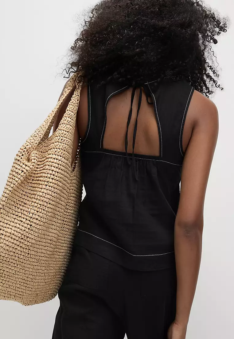 Linen Rich Regular Fit Vest