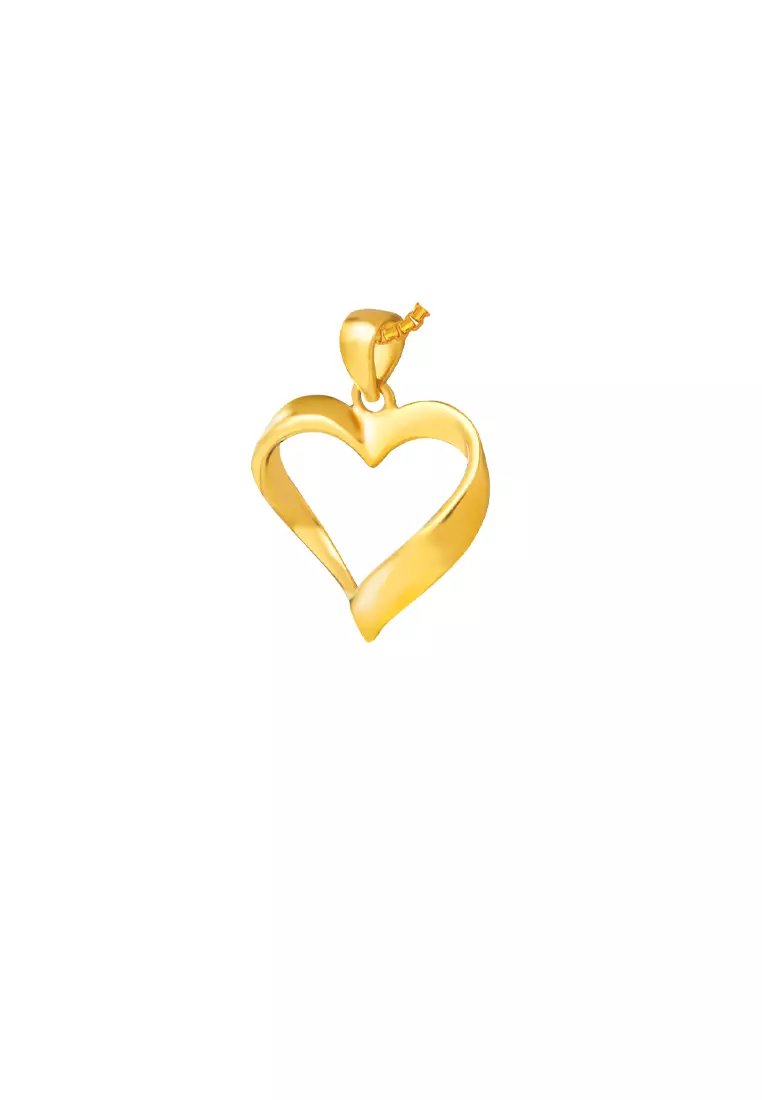 TOMEI Lusso Italia Love Pendant, Yellow Gold 916