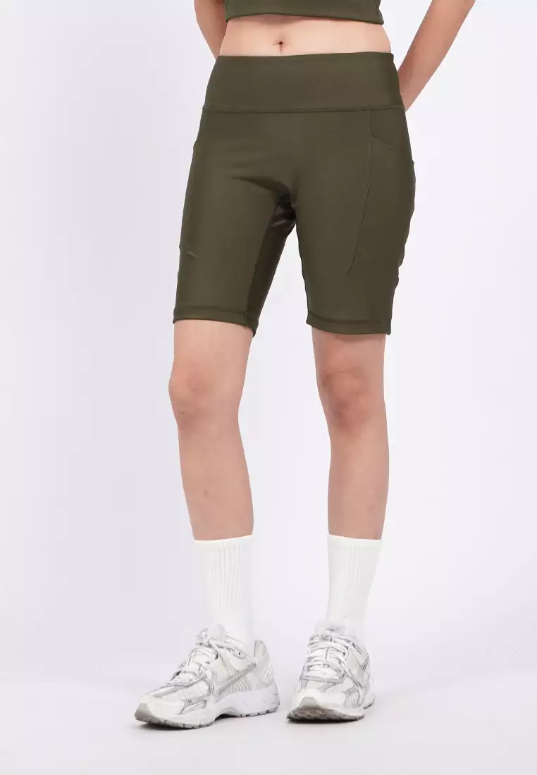 Biker Shorts with Side Pocket