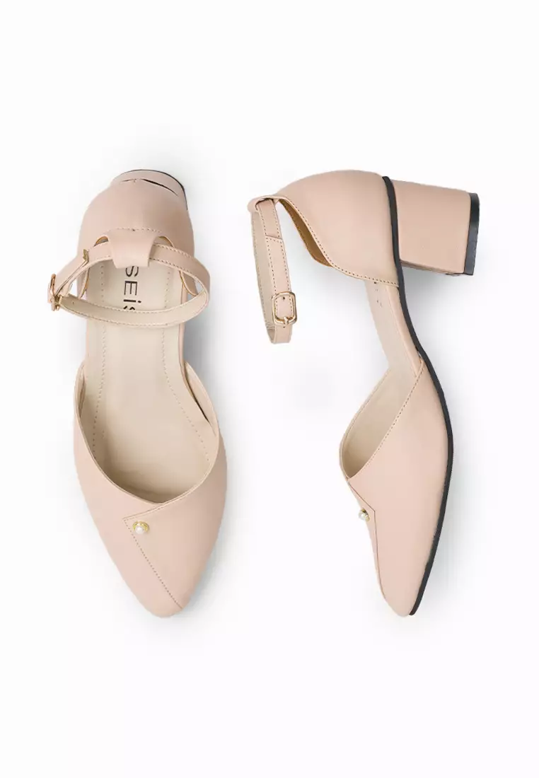 SEIS Citra Sepatu Mules Wanita | Sepatu Heels Wanita Hak 5 cm