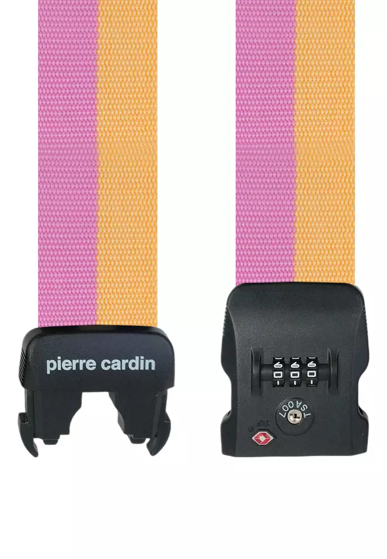 Pierre Cardin Strap Koper Travel Strap to Secure Luggage Tali Pengaman Sabuk Koper TSA