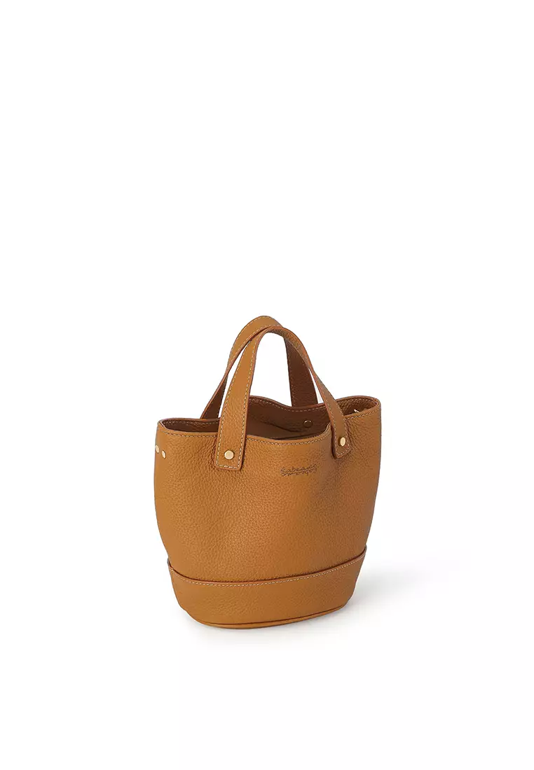 [Online Exclusive] JULIANA Mini Bucket Bag - Camel