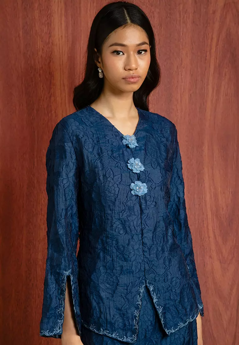 LAIKA EMBROIDERY BEADED KEBAYA SET