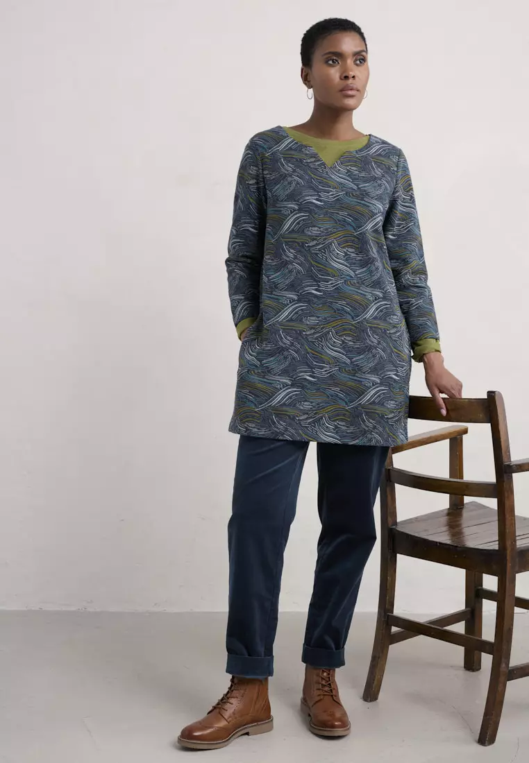 Seasalt Cornwall Navy Zora Tunic