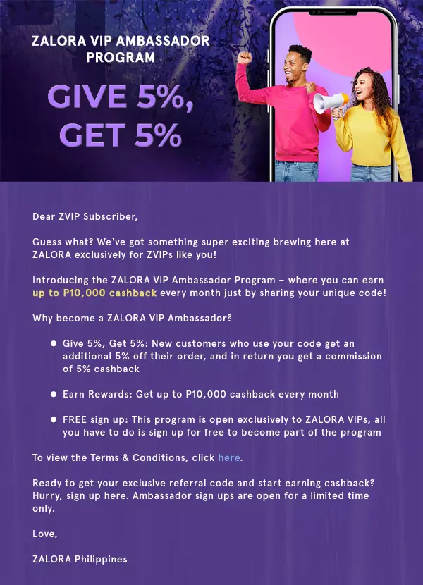 Free zalora shop