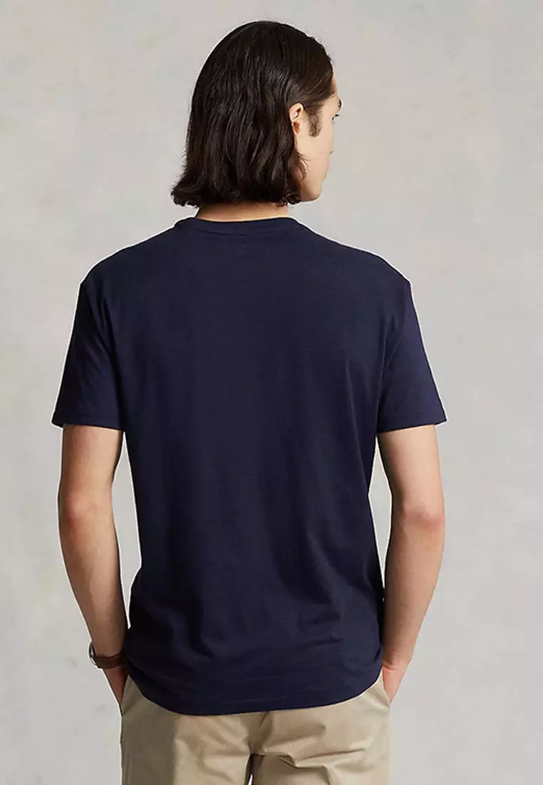 Custom Slim Fit Jersey Crewneck T-Shirt