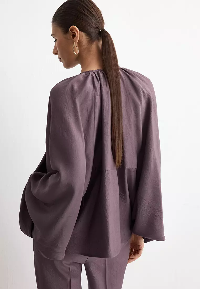 Oversized Bomber Jacket