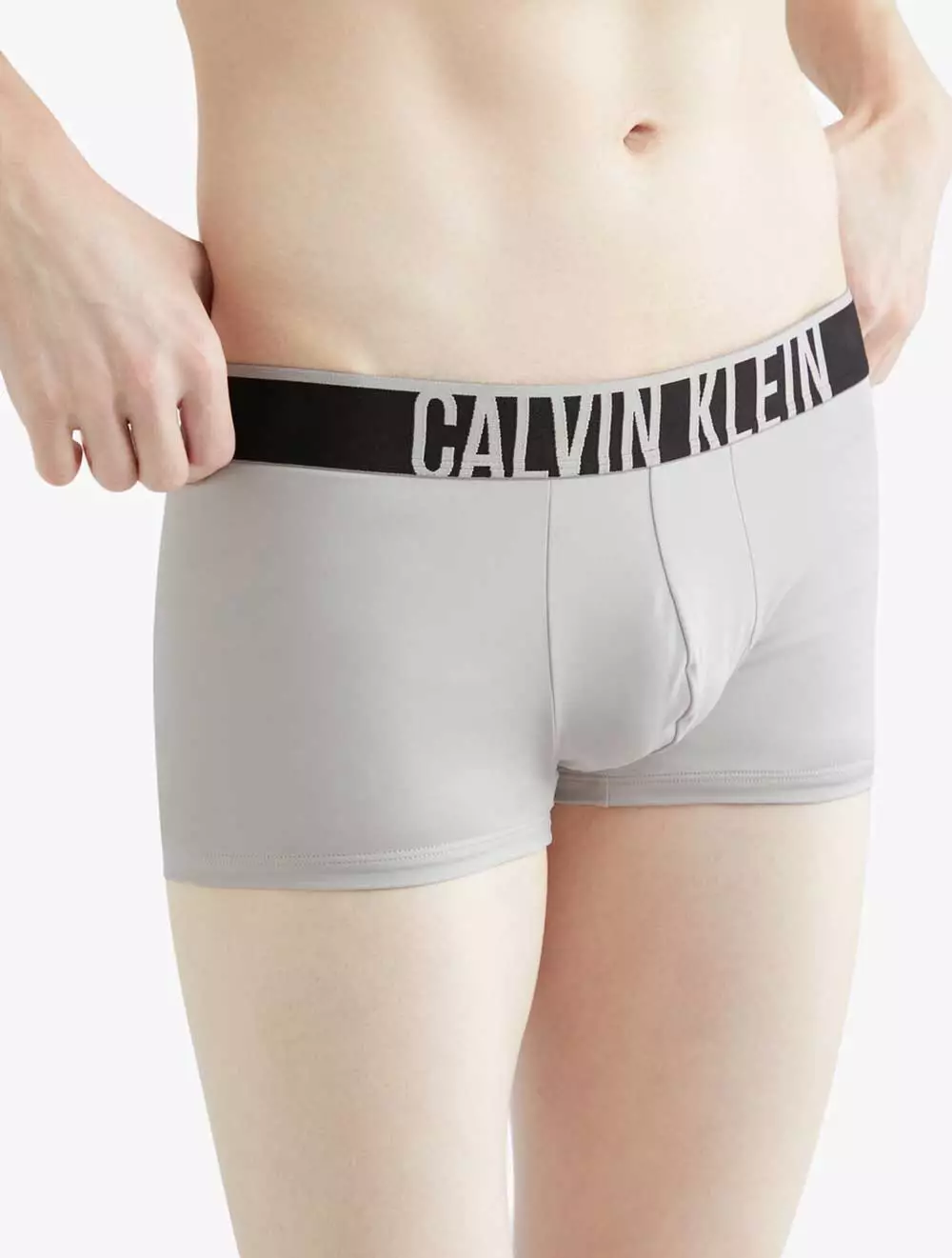 CALVIN KLEIN UNDERWEAR - INTENSE POWER ULTRA COOLING TRUNK - Grey - grey