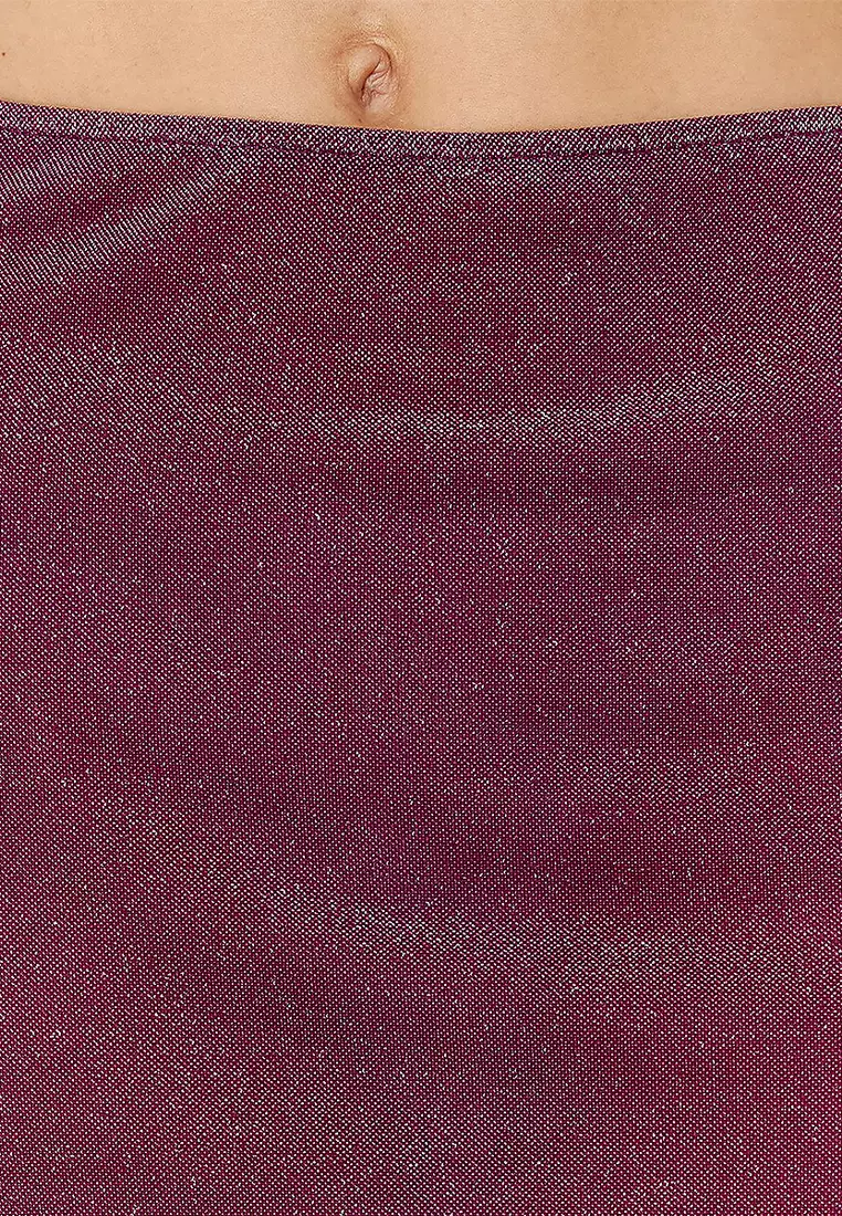 Mini Knitted Glitter Skirt