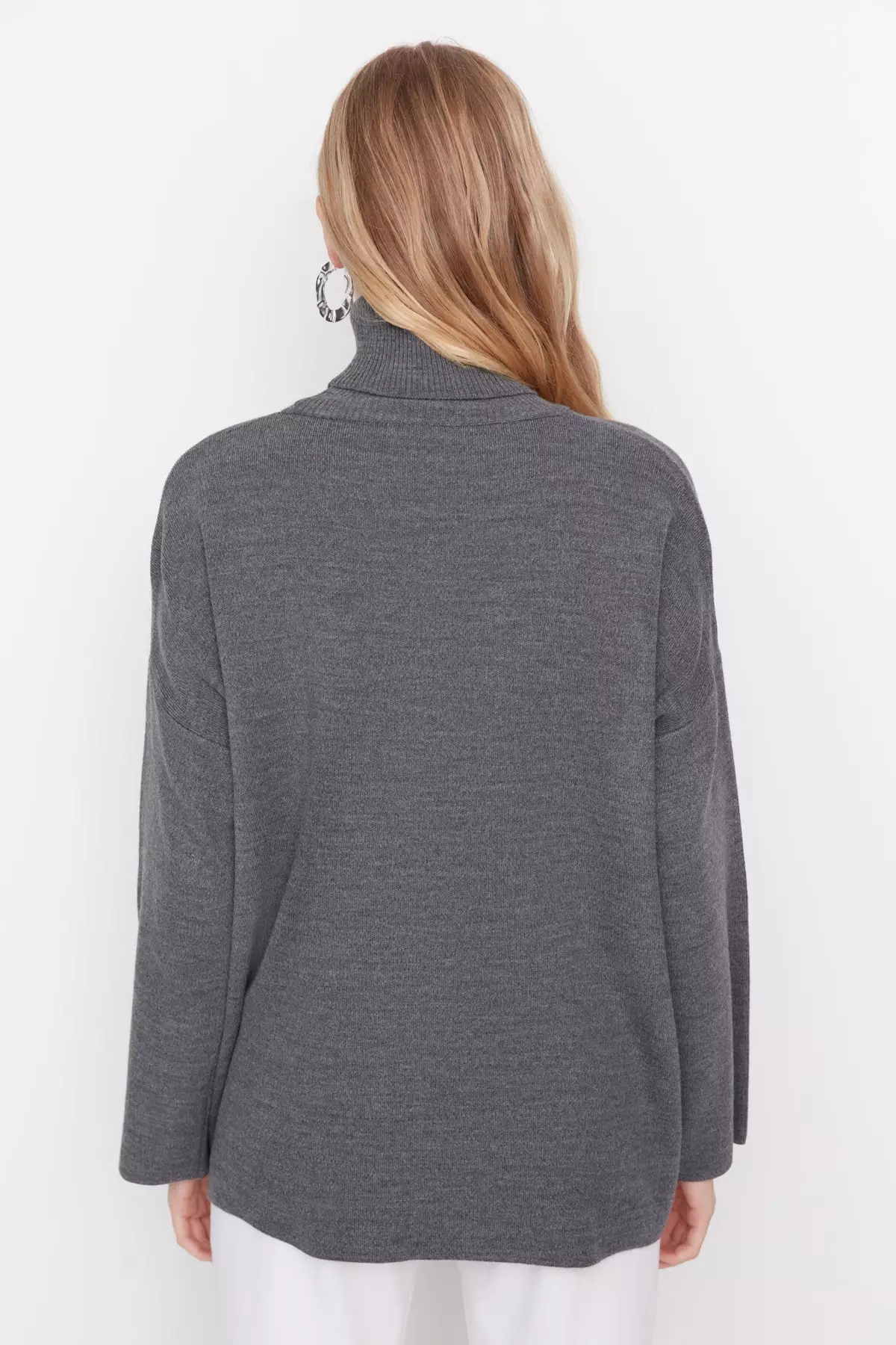 Turtleneck Knit Sweater