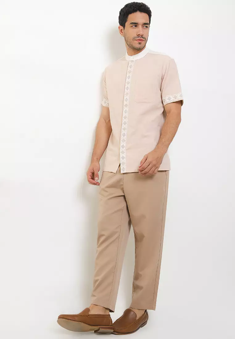 Peach Sand Baju Koko