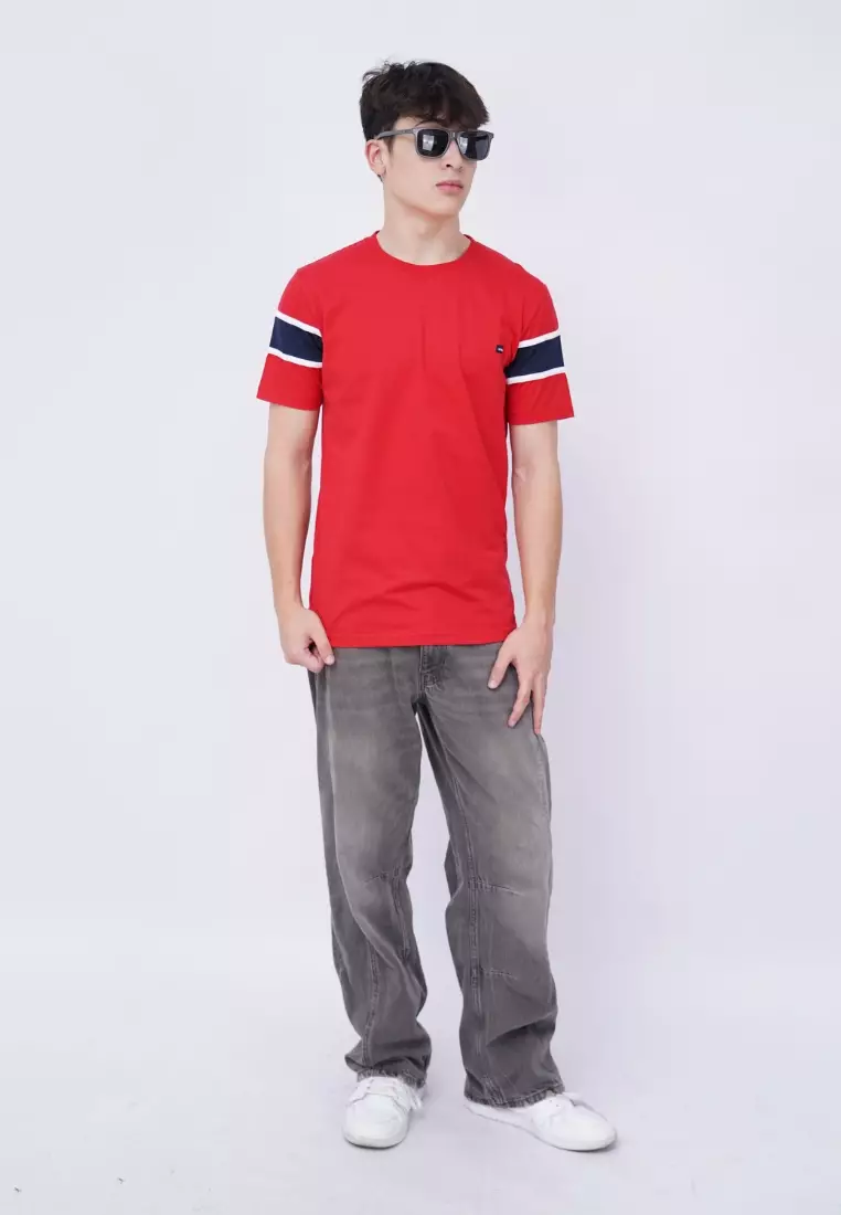 Ryusei Kaos Pria Yusuhara CMB Red