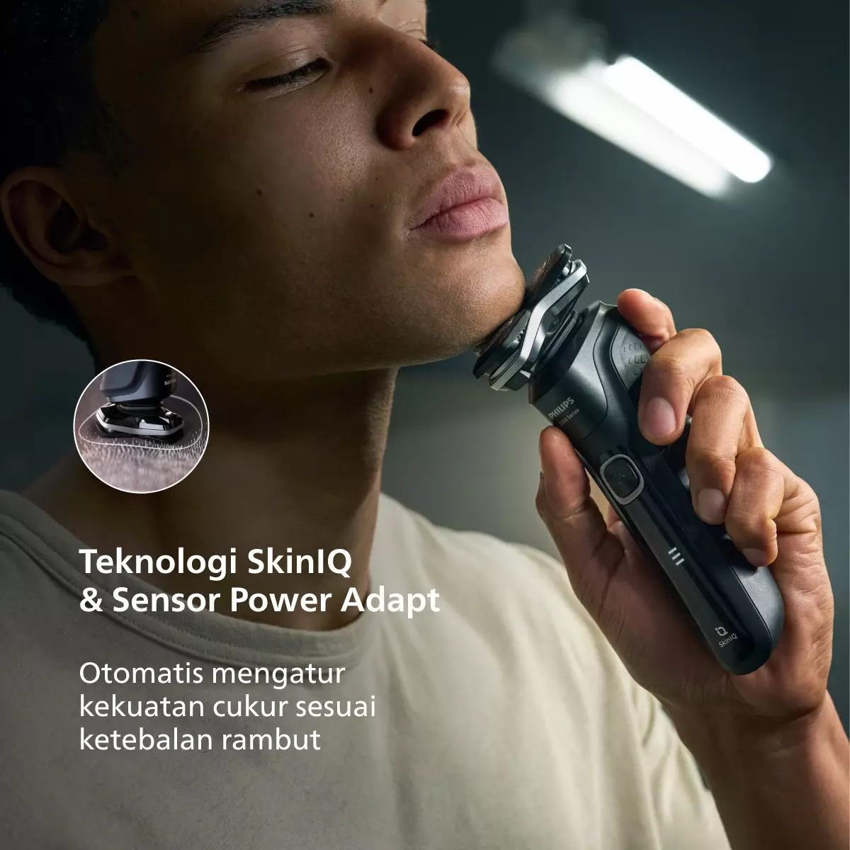 Philips Shaver 3HD Series S3608/10 Pencukur Jenggot & Kumis