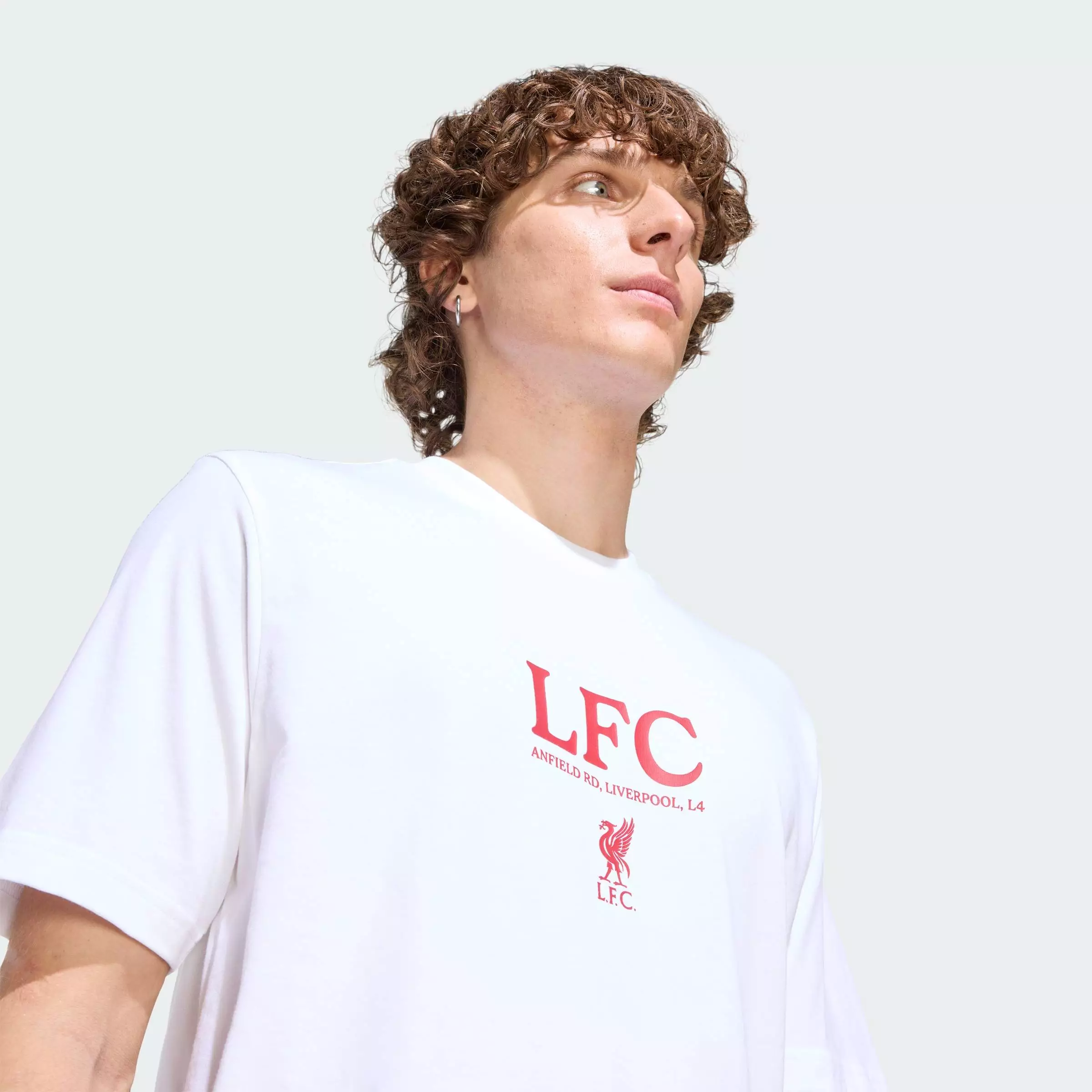 Football Liverpool FC Seasonal Graphic Tee Men White KD9068