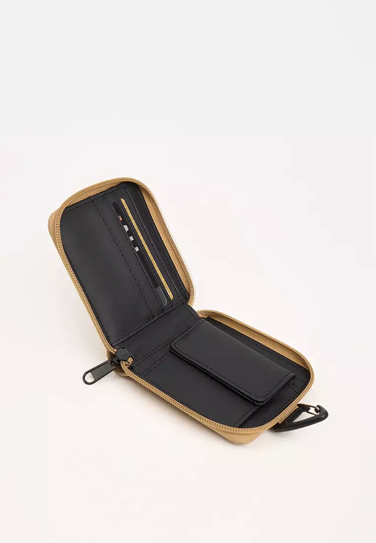 Utilitarian Bi-Fold Wallet with Rubber Patch