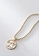 ZITIQUE gold Women's Retro Angel Disc Bracelet - Gold F224BACE1DE171GS_3