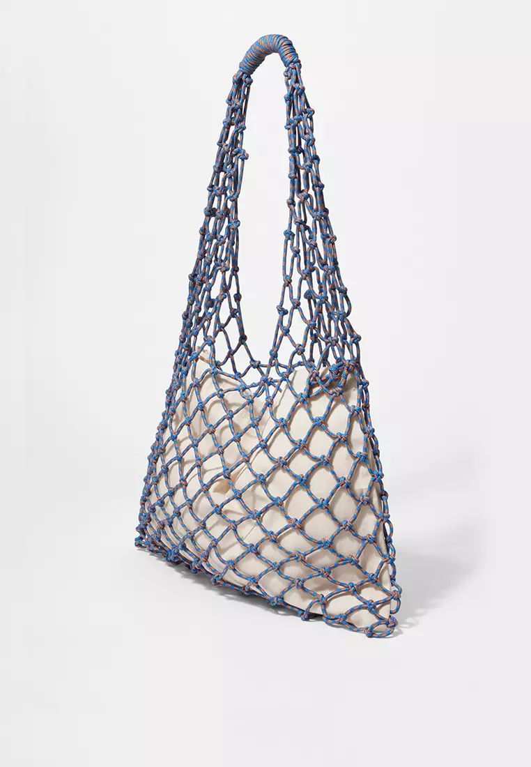 Fishnet Cord Tote Bag