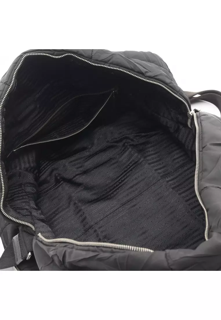 Buy Prada Pre-Loved Prada TESSUTO 2WAY Boston bag Nylon black 2026