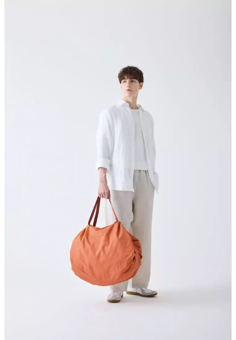 Shupatto Foldable Tote (L) - Brick Brown