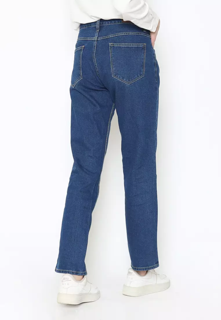 Straight Leg Basic Jeans BG272203