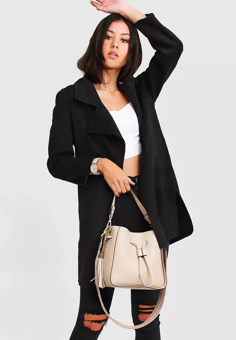 Ex-Boyfriend Wool Blend Oversized Coat