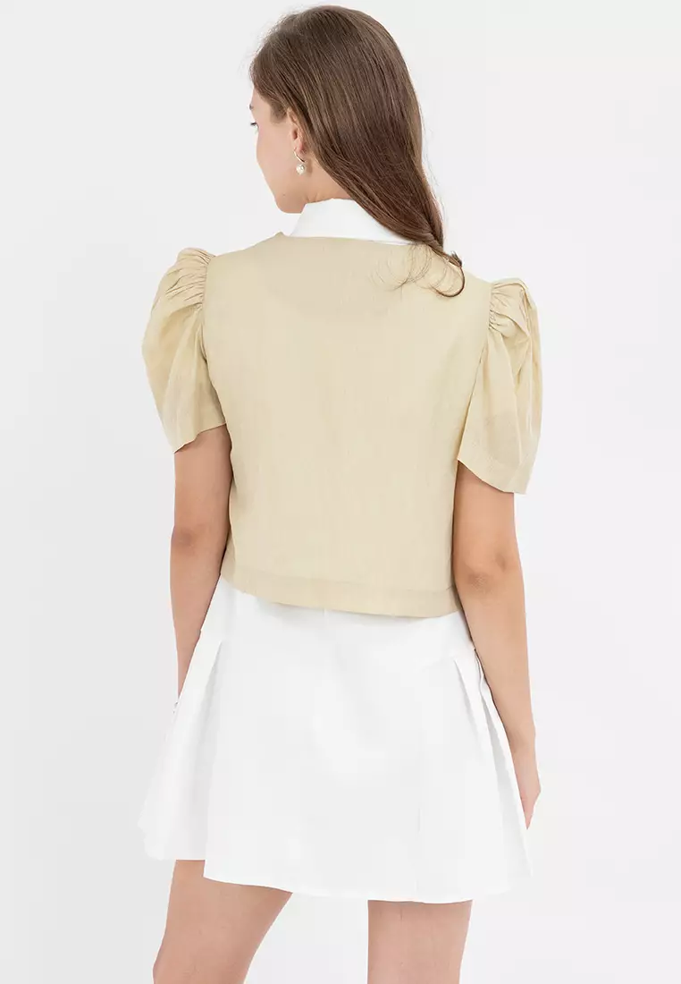 Alva Butterfly Sleeves Filipiniana Bolero