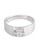 LITZ white LITZ 18K White Gold Diamond Men Ring C-AS-A0523 E0266AC5B49D7FGS_2