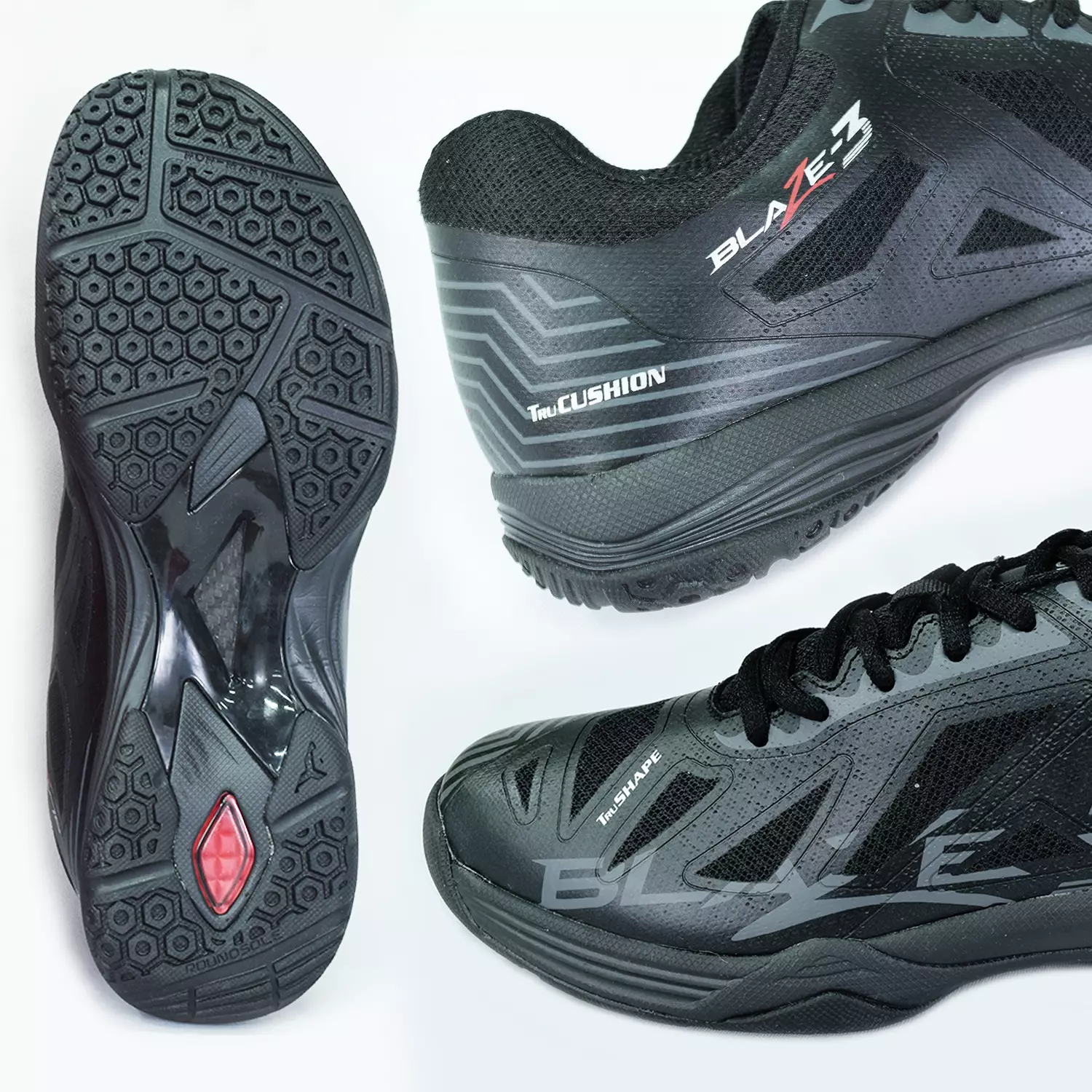 Sepatu Badminton Yonex Blaze 3 Black