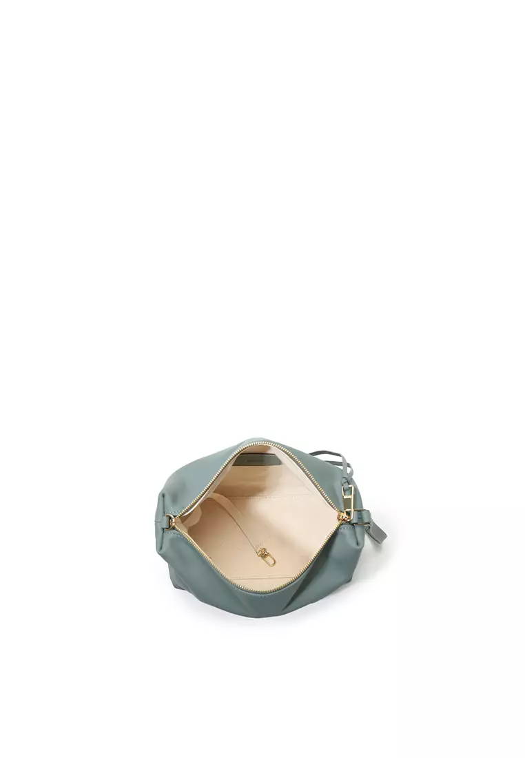 Clip Hobo Bag - Slate Blue