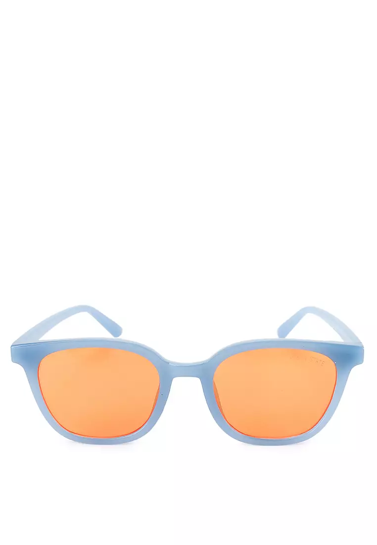 Plastic Frame Vintage Square Sunglasses