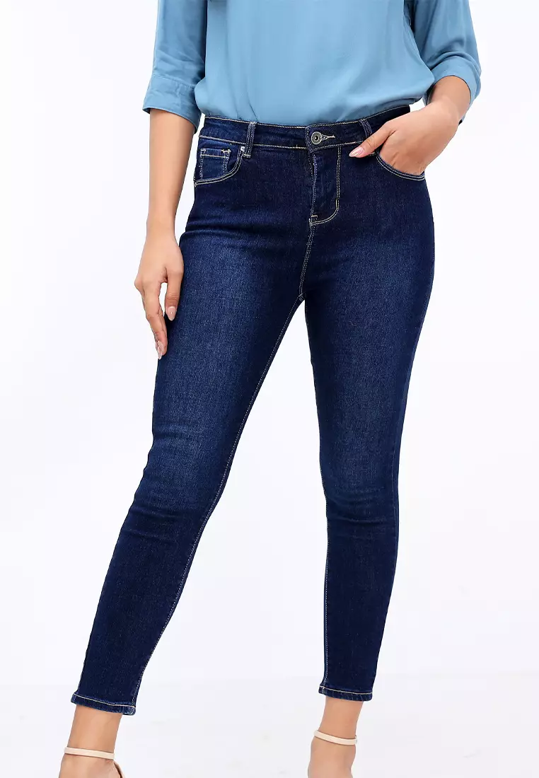Buy No Apologies Denim Long High Waist Ladies Jeans 2024 Online