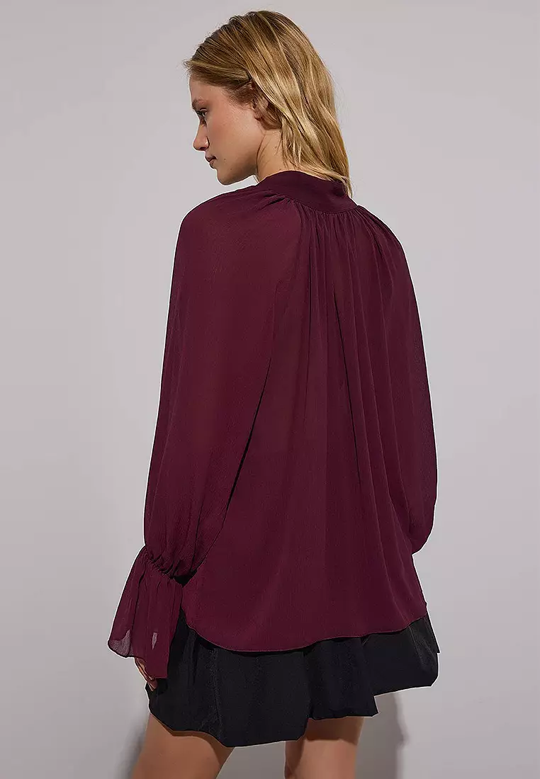 Limited Edition Tie Neck Blouse