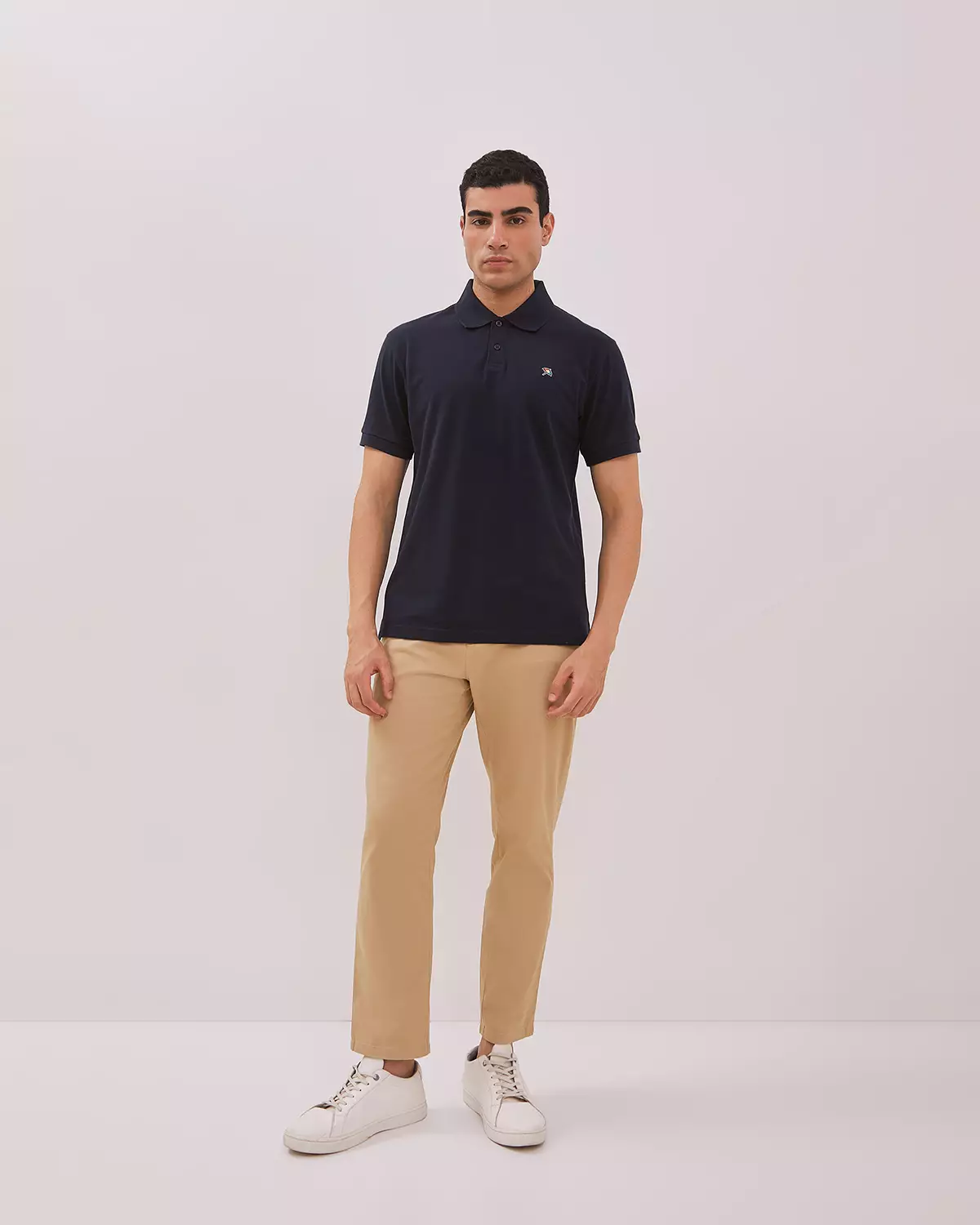 MEN'S BASIC NAVY POLO SHIRT