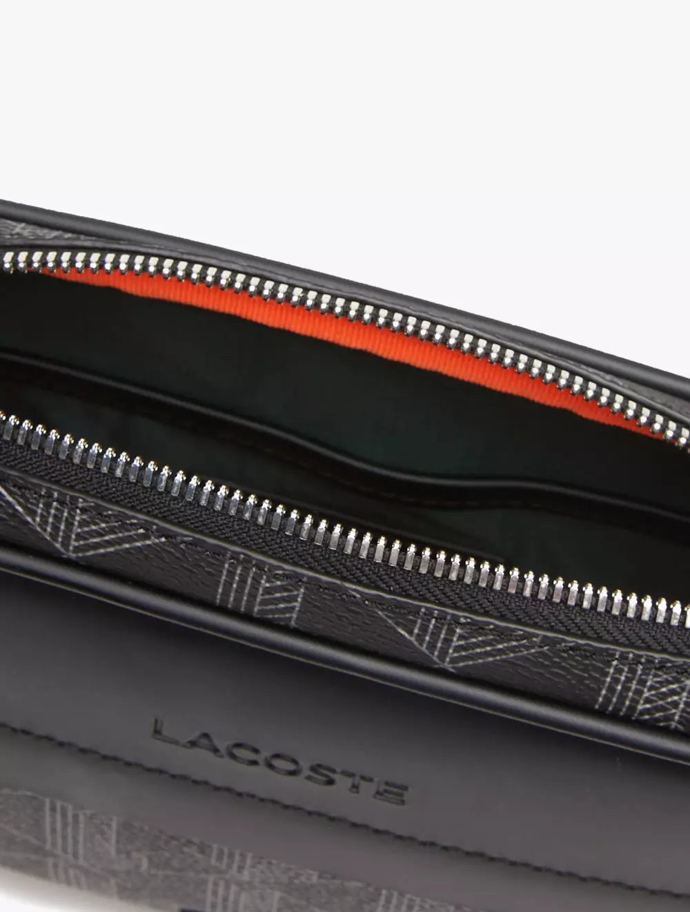 Men's The Blend Monogram Print Body Bag - Black