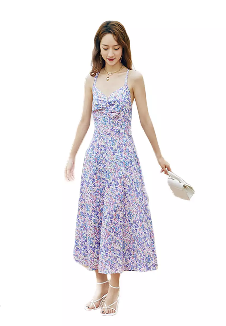 sachin and babi light blue dress 25 Best Engagement Party Dresses for the Bride