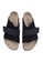 Birkenstock blue and navy Kyoto Soft Suede Nubuck Sandals F37B2SH5F1B68AGS_4
