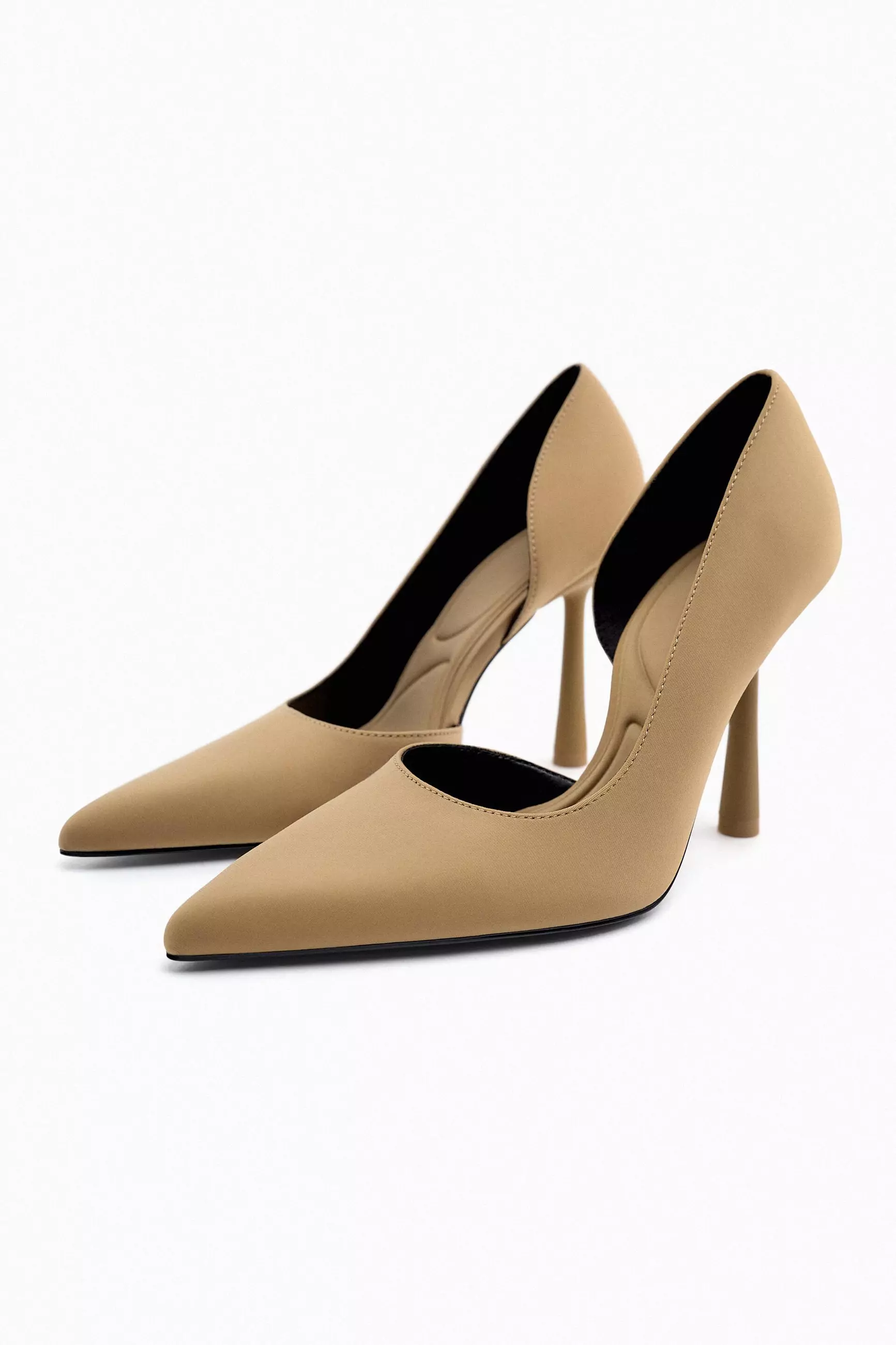 Zara beige shoes best sale