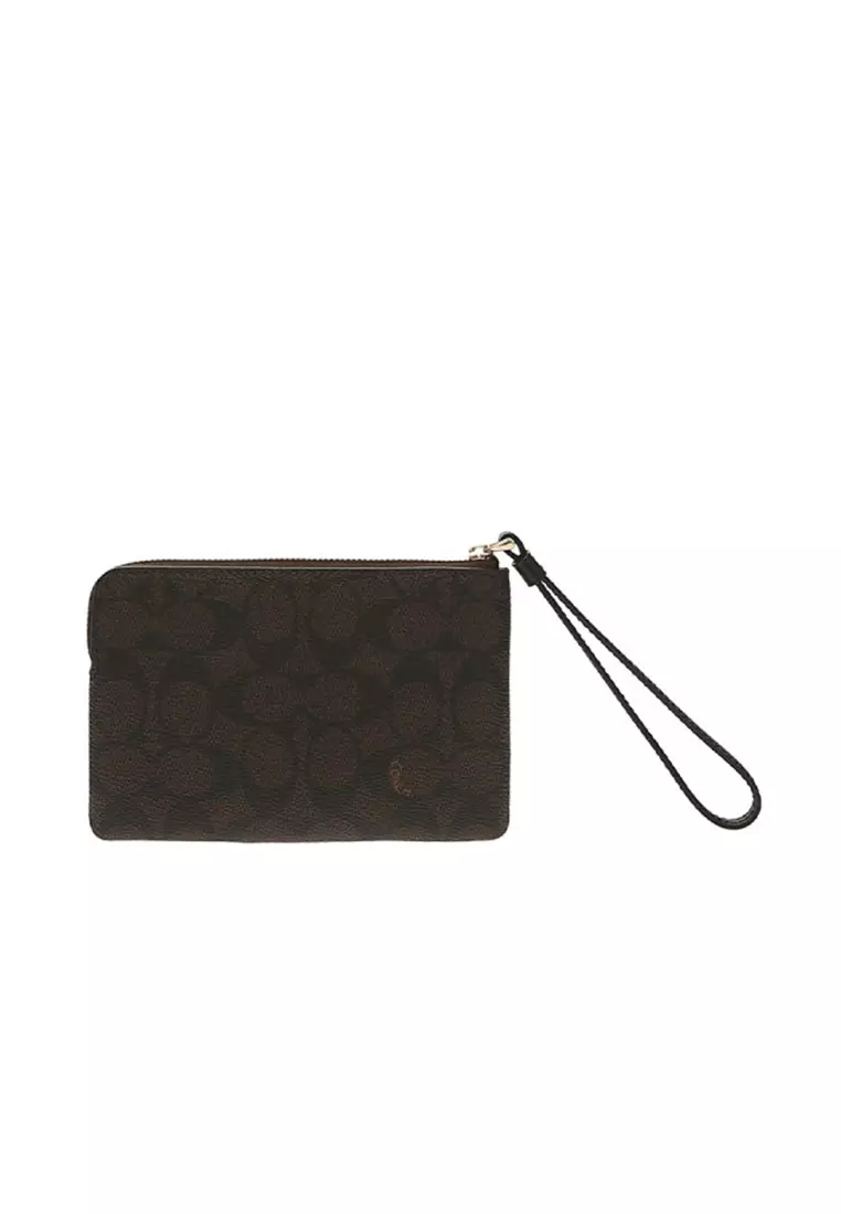Women's Handbag in Walnut Wood Color with Black CW854