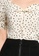 MISSGUIDED beige Spot Frill Cuff Bow Detail Top Co Ord 931C7AAA53A528GS_3
