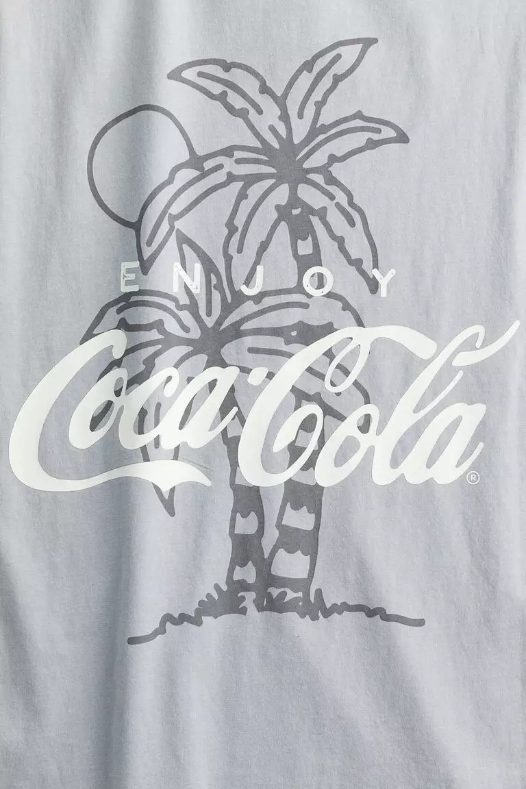 Oversized printed T-shirt