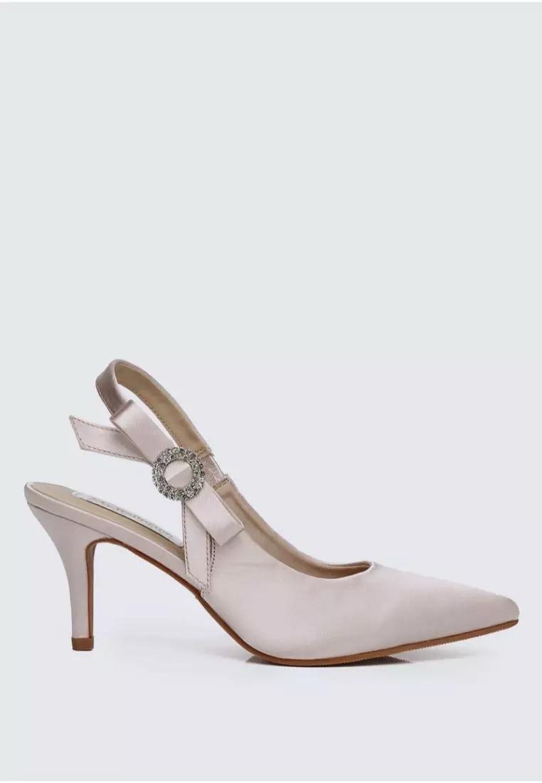 Discount on My Ballerine  shoes - SKU: Avianna Comfy Heels In Nude